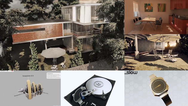 Realtime 3D - interaktives Bewegtbild und Video Kollage Lumachrom